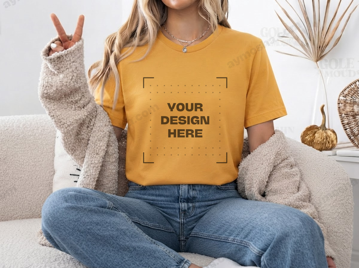 Bella + Canvas 3001 — Mustard