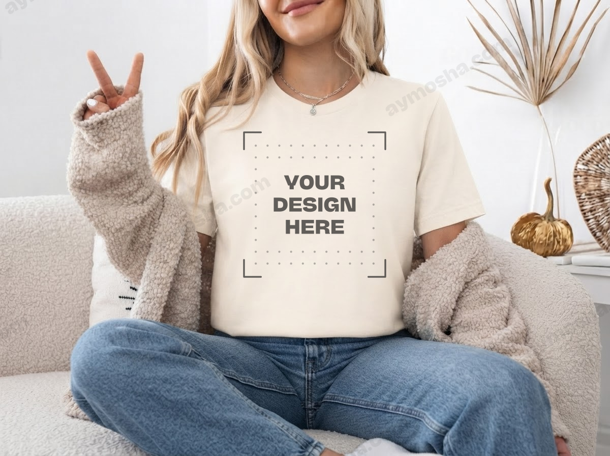 Bella + Canvas 3001 — Vintage White