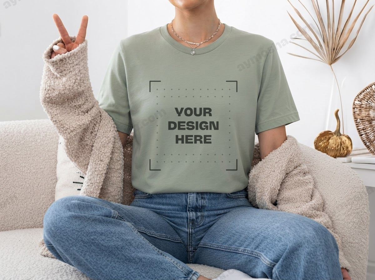 Bella + Canvas 3001 — Athletic Heather