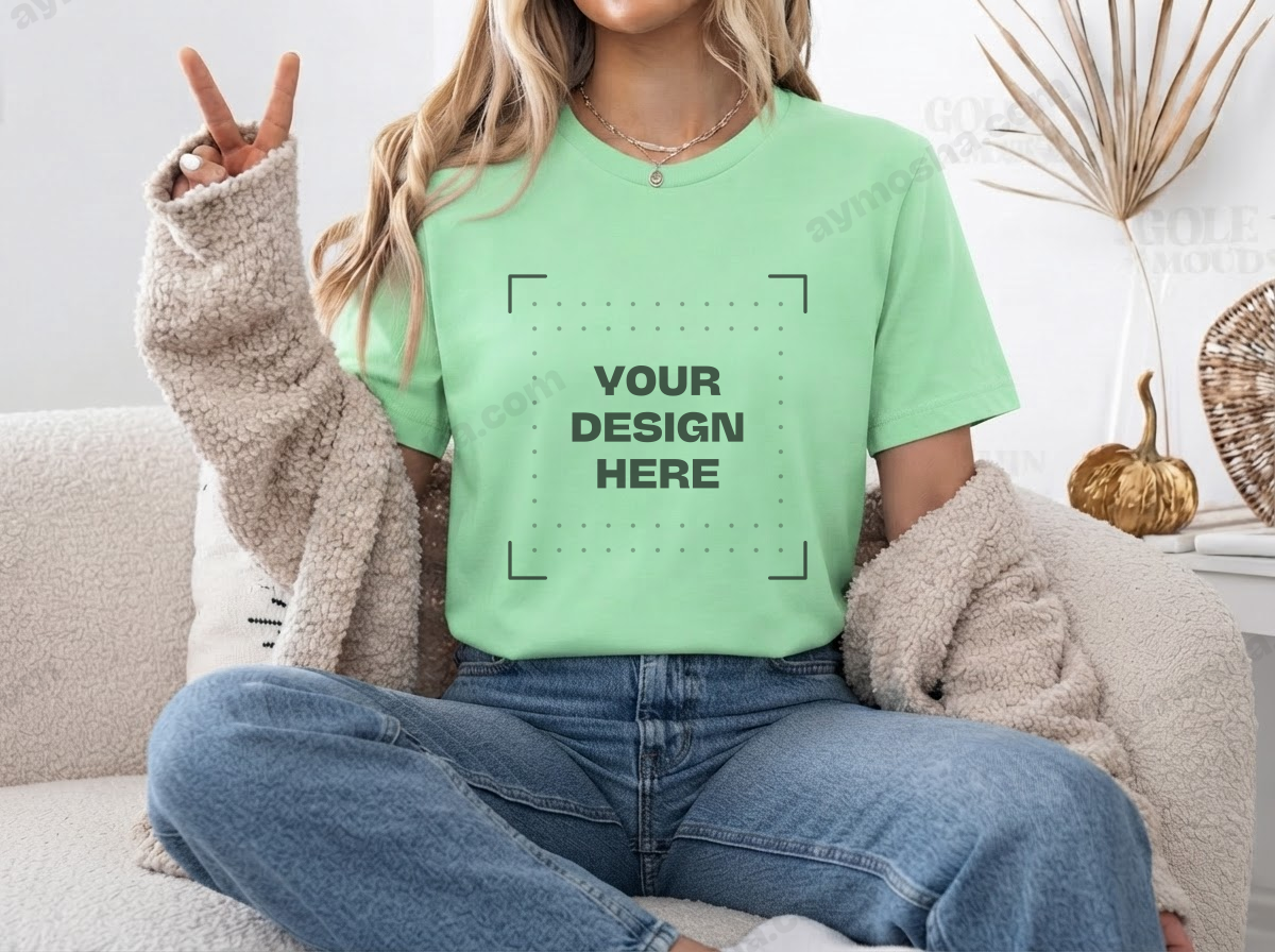 Bella + Canvas 3001 — Mint
