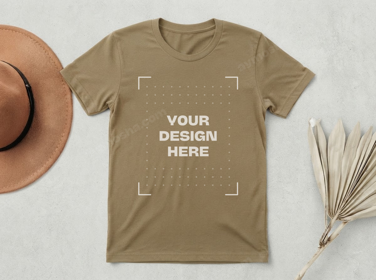 Bella + Canvas 3413 — Olive Triblend
