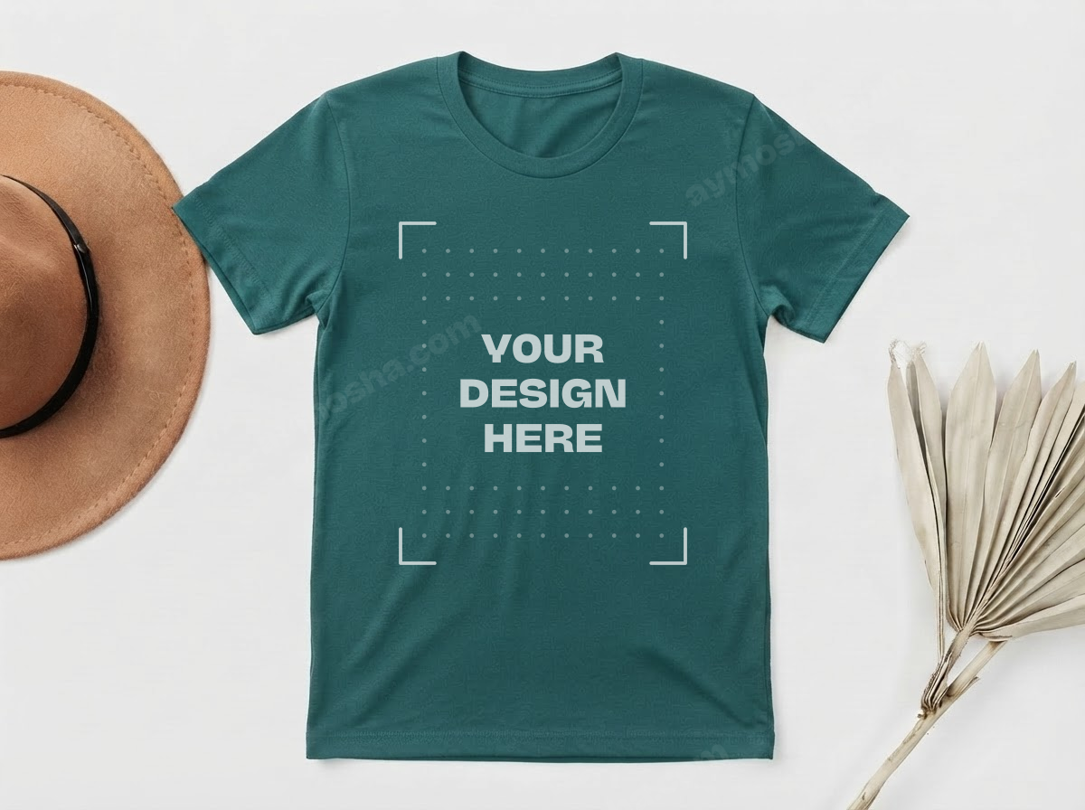 Bella + Canvas 3413 — Teal Triblend