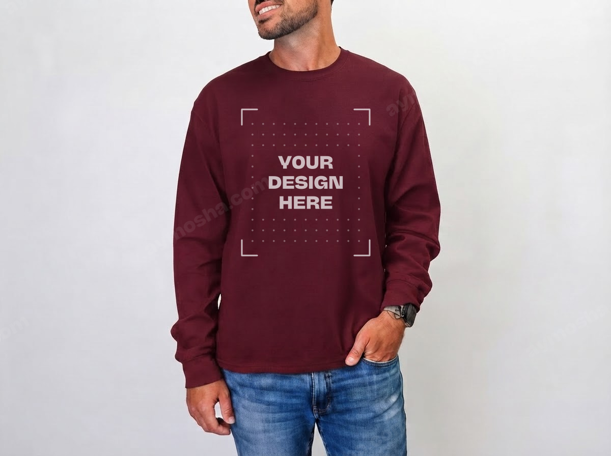 Gildan 18000 — Maroon
