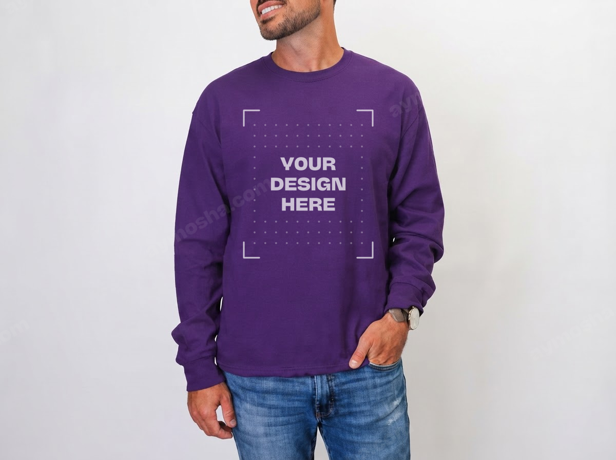 Gildan 18000 — Purple