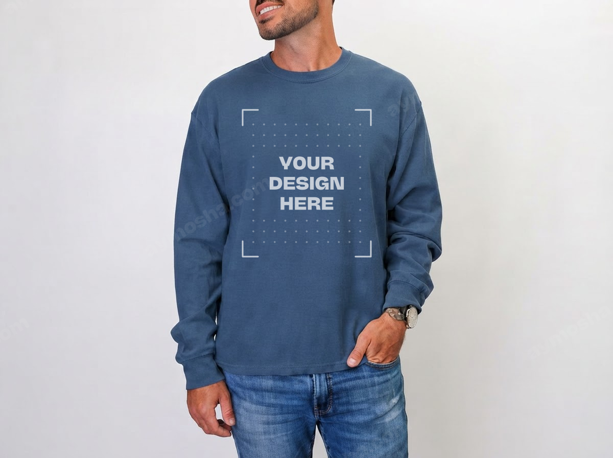 Gildan 18000 — Indigo Blue