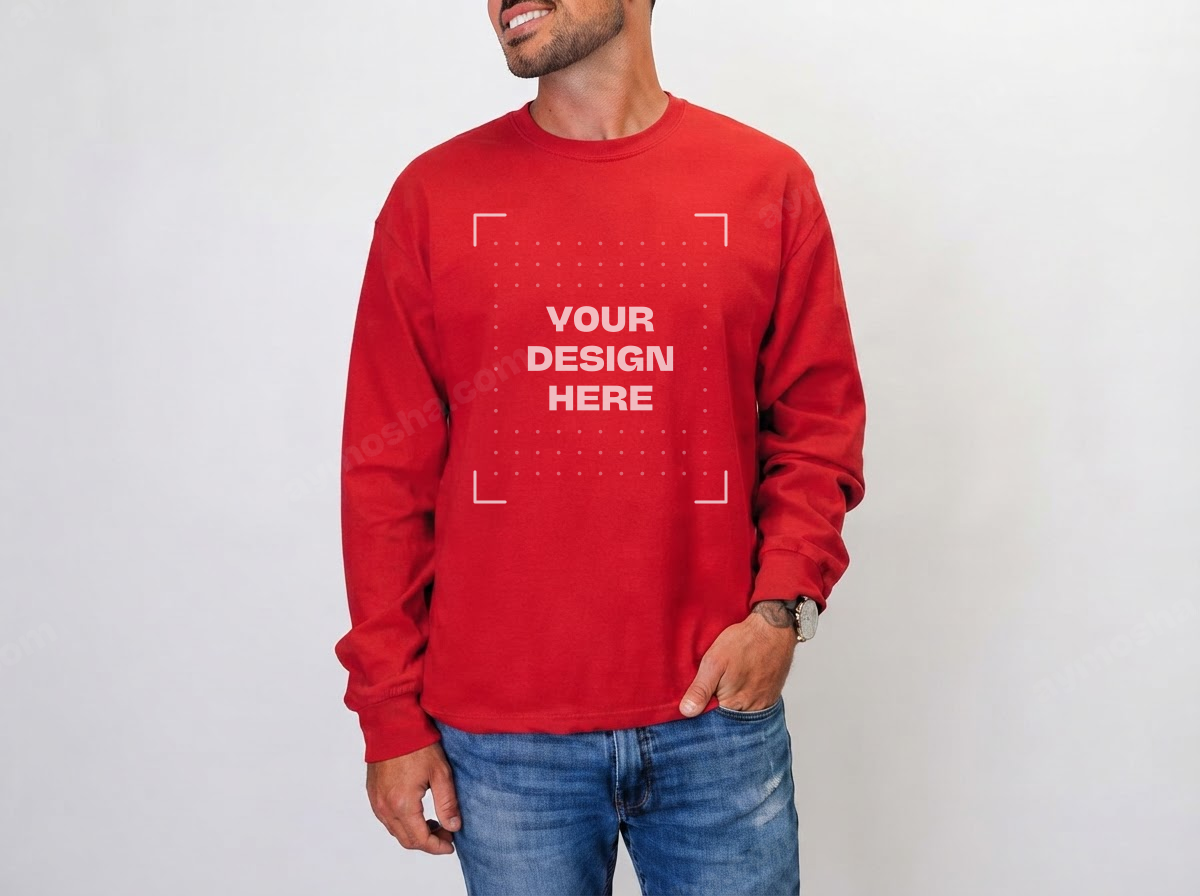 Gildan 18000 — Red